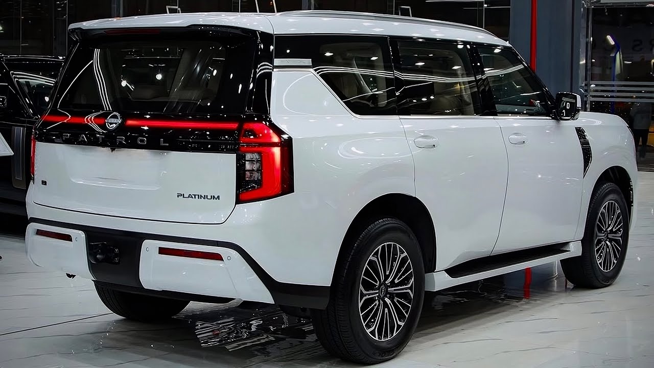 2025 NISSAN Patrol Platinum 3.8L V6 | Pearl White 2-Tones