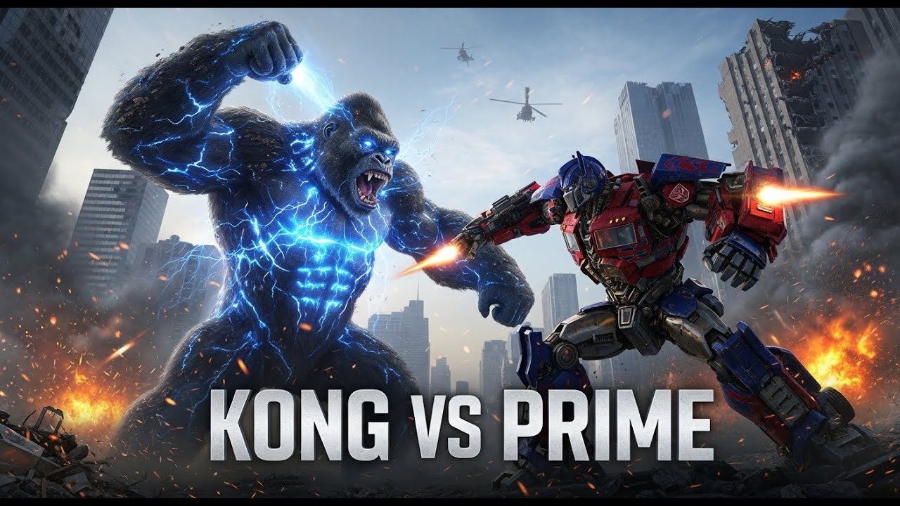 Optimus Prime vs King Kong Who Wins This ULTIMATE Battle