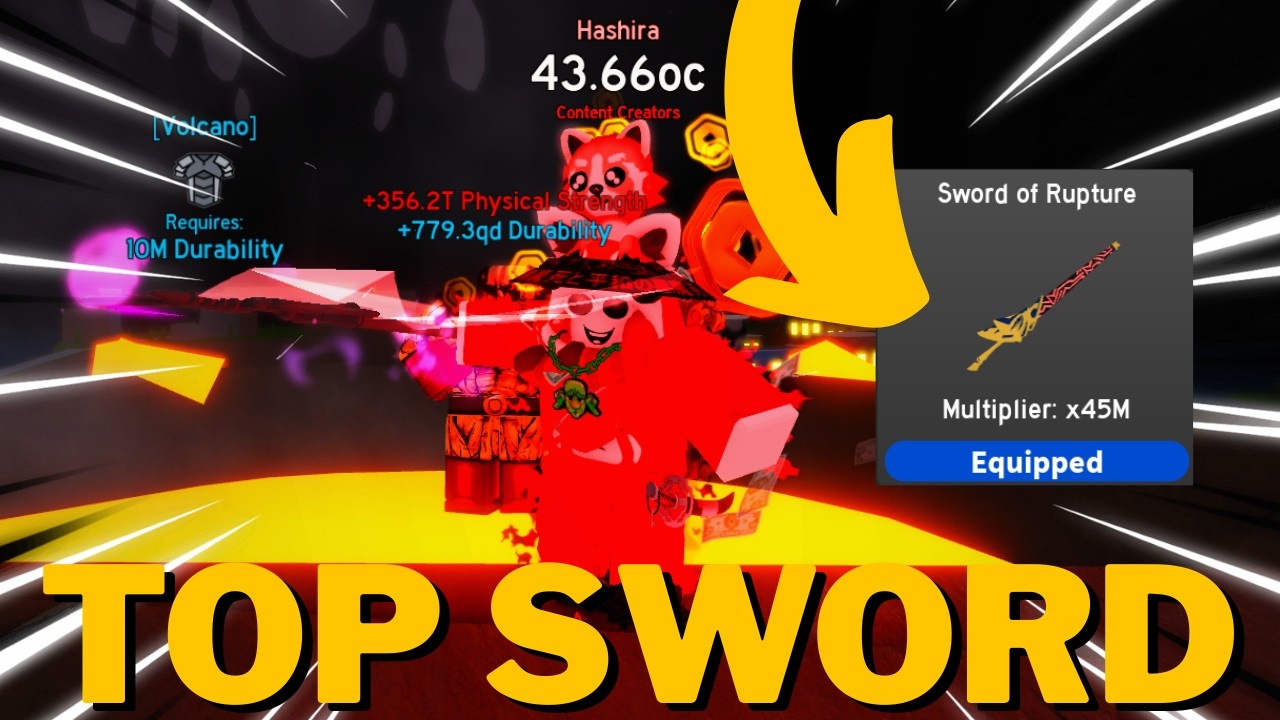 Я получил *НОВЫЙ* ЛУЧШИЙ МЕЧ и достиг *ВЕРШИНЫ* LB в ANIME FIGHTING SIMULATOR ENDLESS! (AFSE)