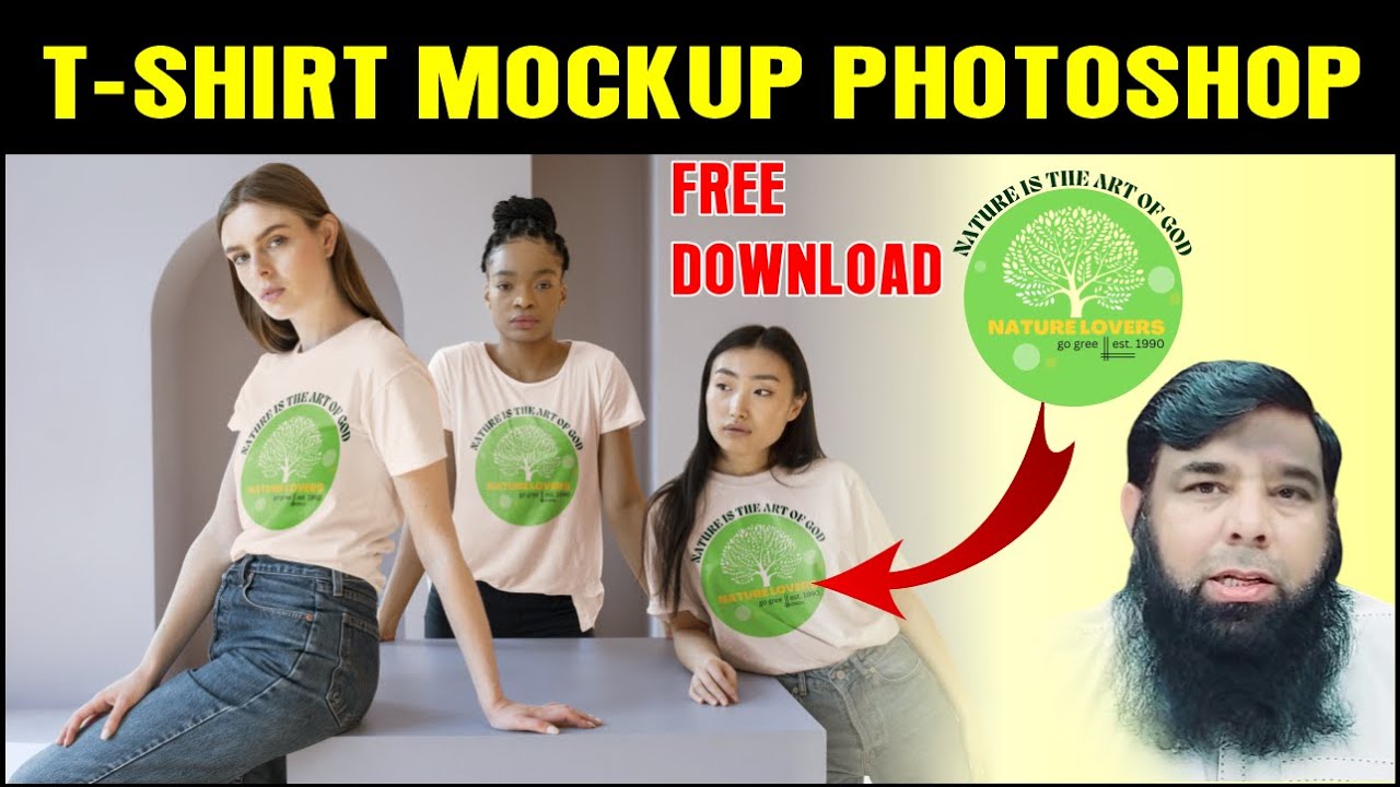 Mockup Photoshop || Mockup Tutorial || T Shirt Mockup.