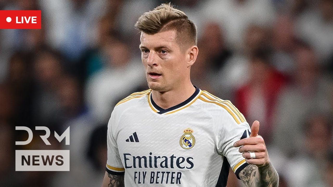 LIVE: Toni Kroos Receives Germany’s Knight’s Cross Of Order Of Merit | DRM News | AD1F