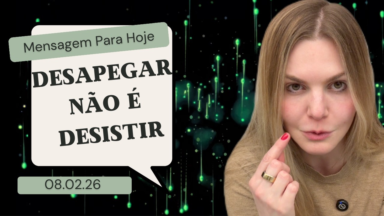 DESAPEGO: quando insistir vira autoabandono