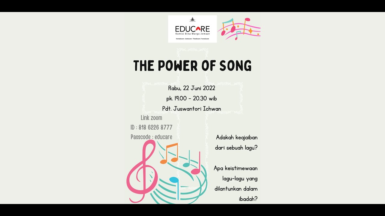 TEODUCARE - THE POWER OF SONG