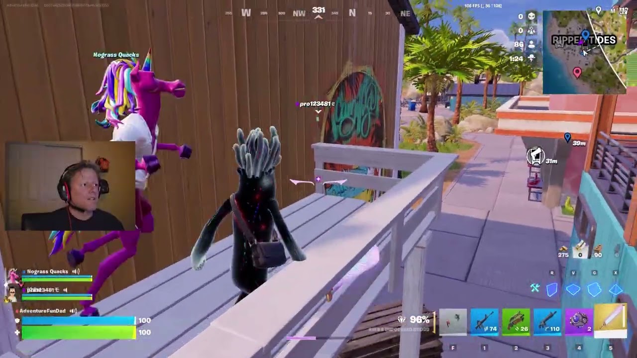 SpongeBob Search For SquarePants Fortnite Challenge Part 2!