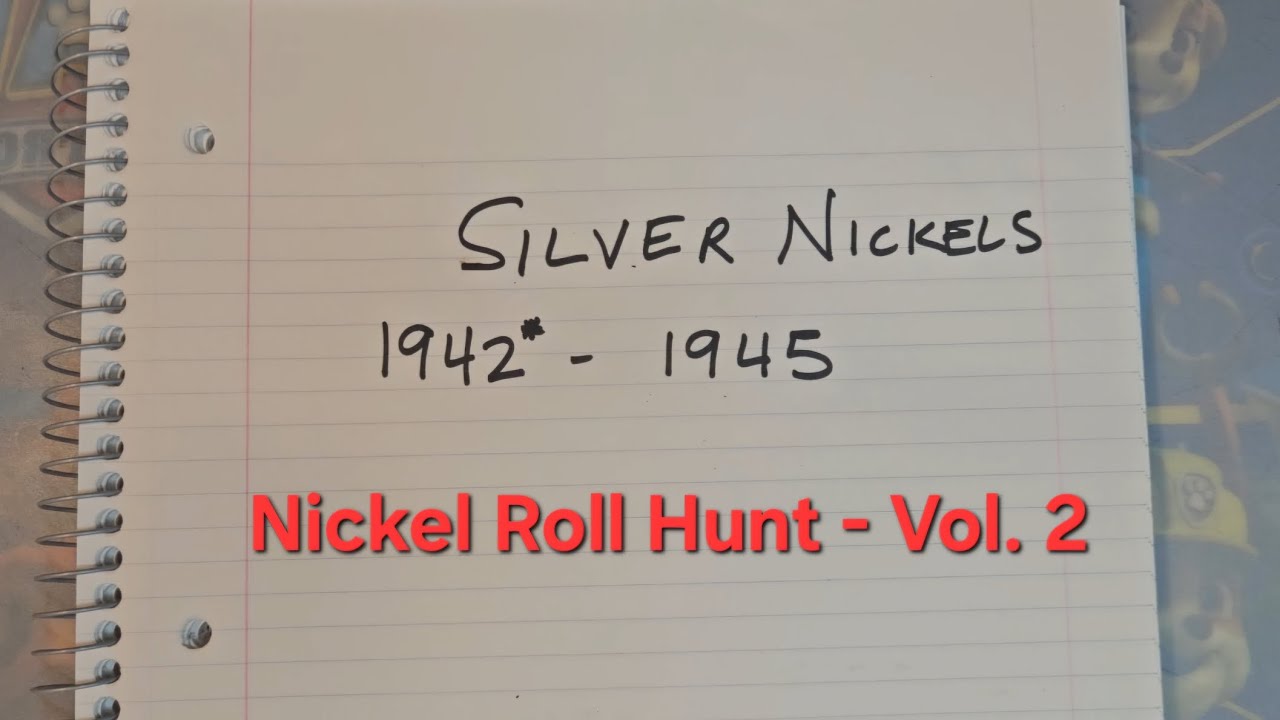 You don't see those every day! Coin Roll Hunting $20 in Nickels