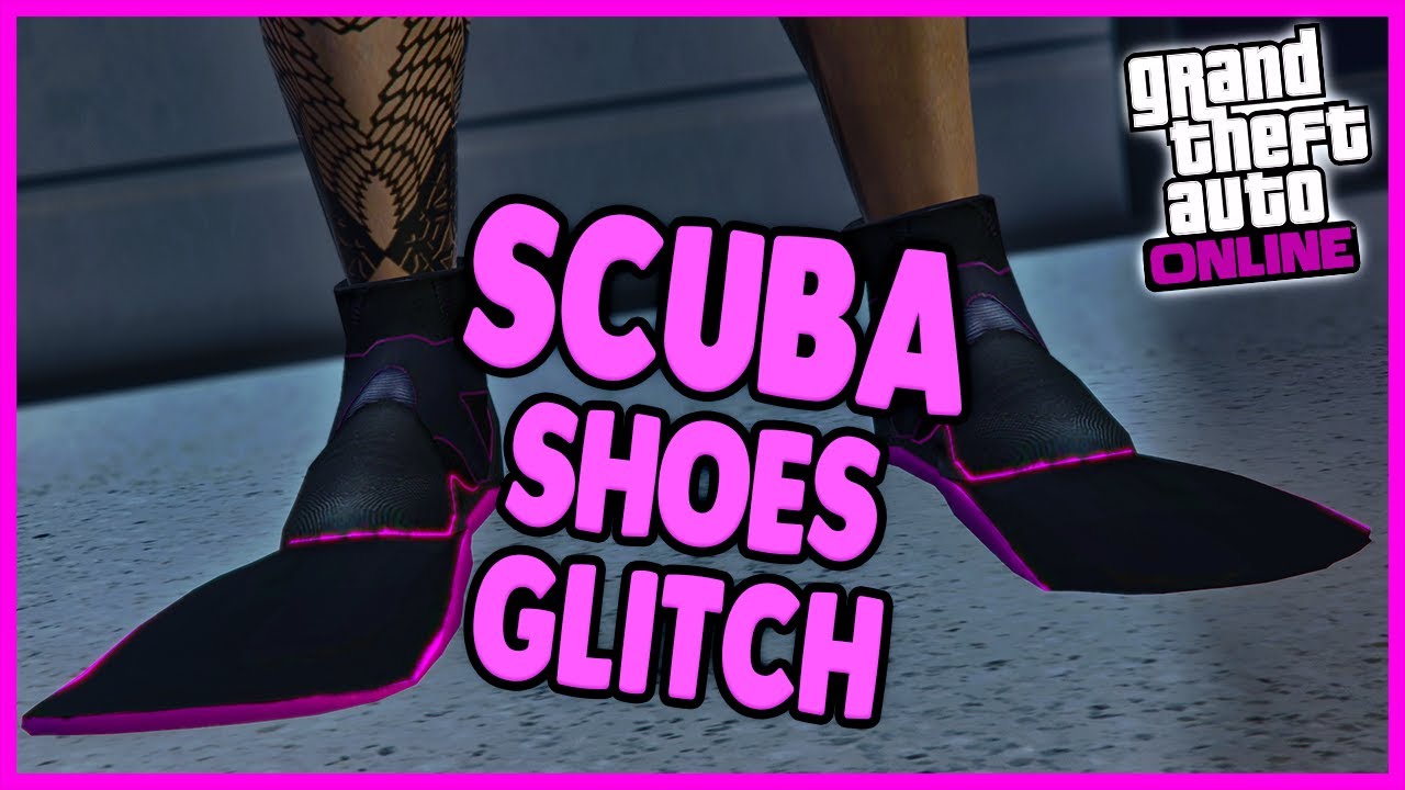*NO TRANSFER* SCUBA SHOES ON ANY OUTFIT | GTA 5 ONLINE | CLOTHING GLITCH 1.60