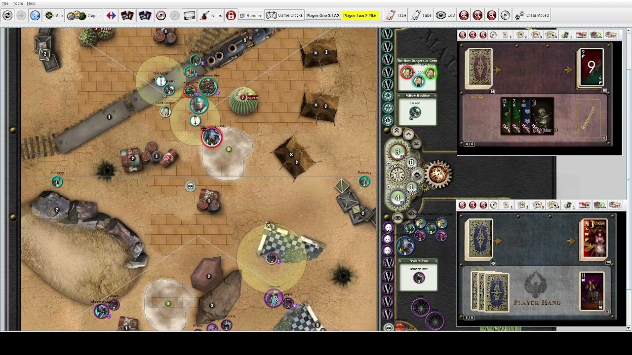 Malifaux M3E: Lord Cooper vs The Dreamer