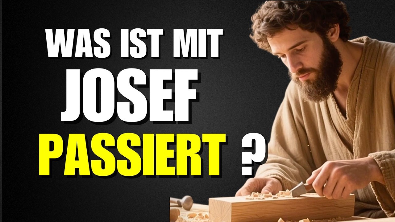 Warum musste Josef aus Jesu Leben verschwinden? Was wir nicht über Josef wissen.