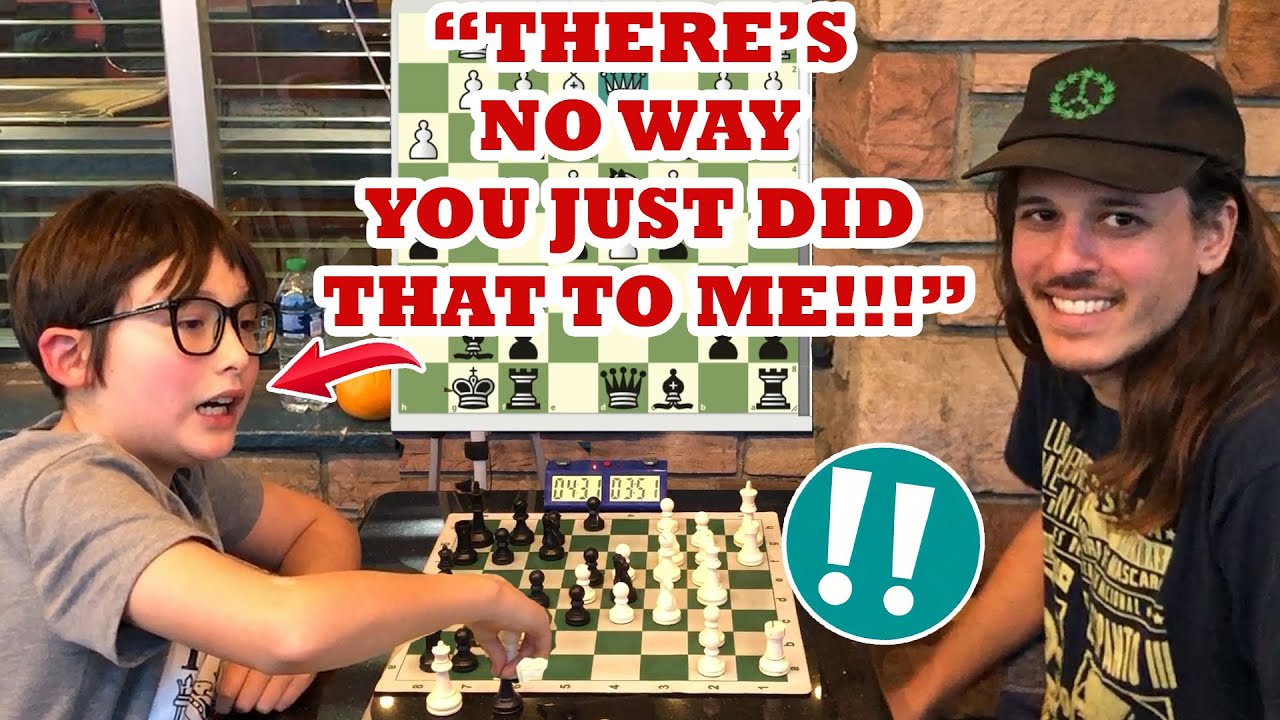 11 Year Old Prodigy vs. GM Ben Finegold Disciple! No F3 Aaron vs Feisty Forest