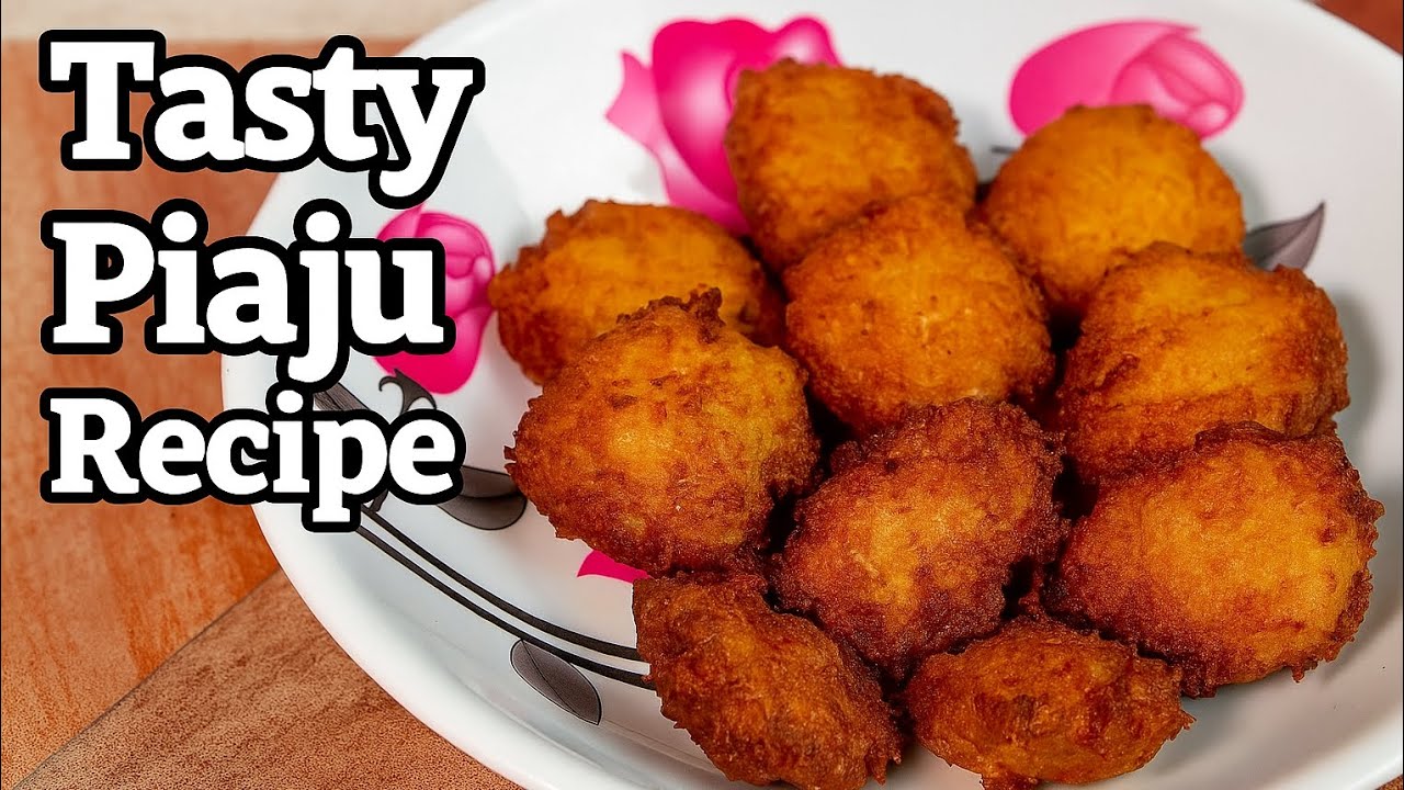 গরম গরম পিয়াজুর রেসিপি