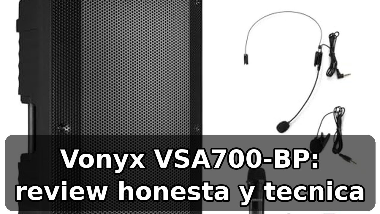 Review detallada del Vonyx VSA700-BP: altavoz portatil 15 pulgadas, 1000W, bateria y microfonos