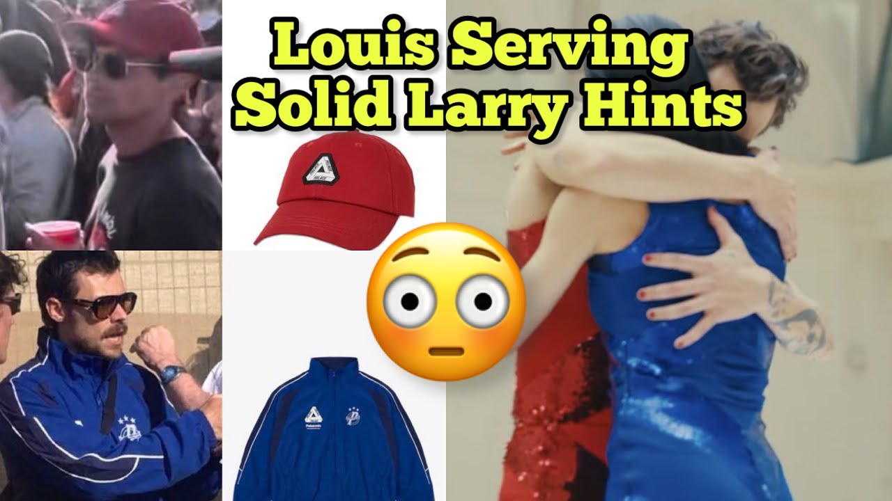 Louis Serving Solid Larry Hints 😳