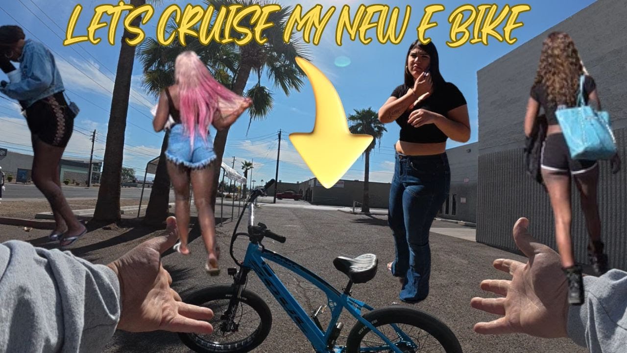 новый электровелосипед на 27-й авеню