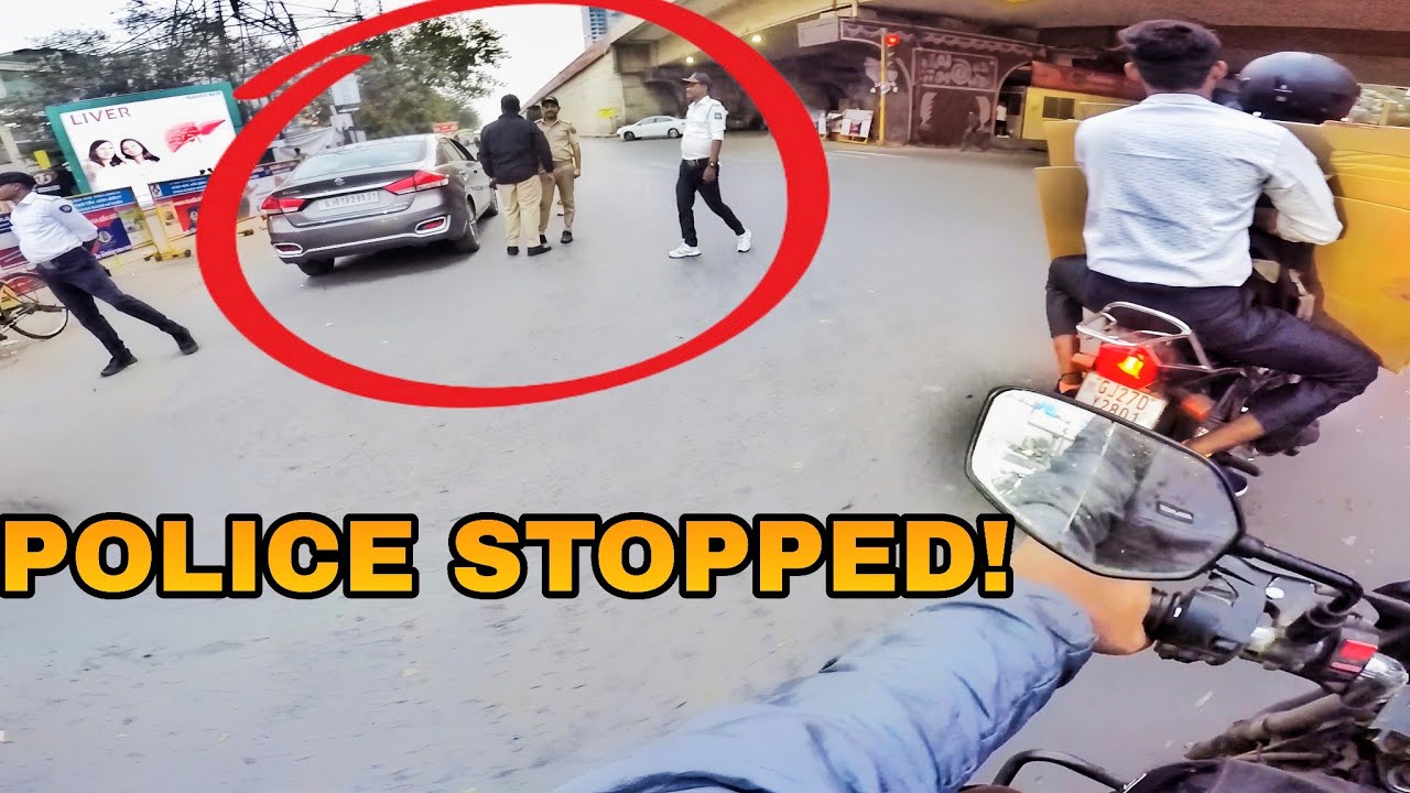 Police Ne Achanak Is Car Ko Rok Diya 😳 | Traffic POV India