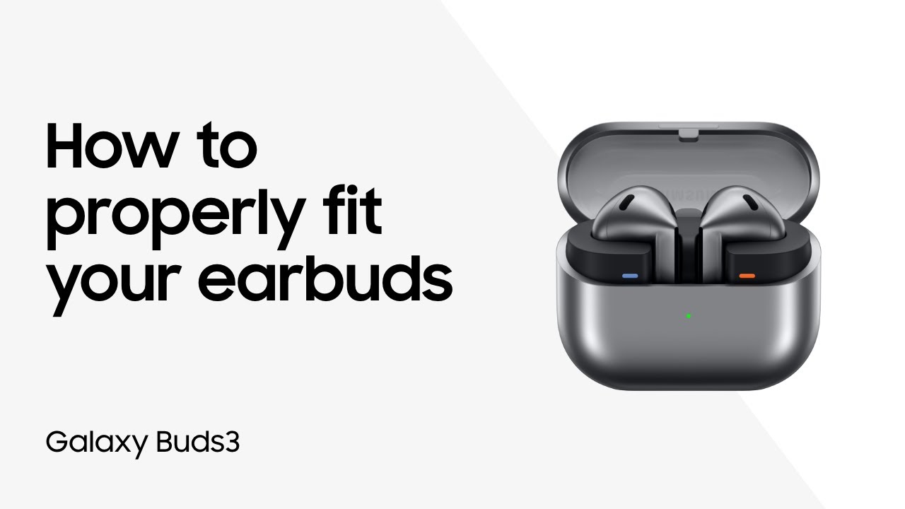 Как носить Galaxy Buds3 для наилучшего звука и посадки | Samsung US