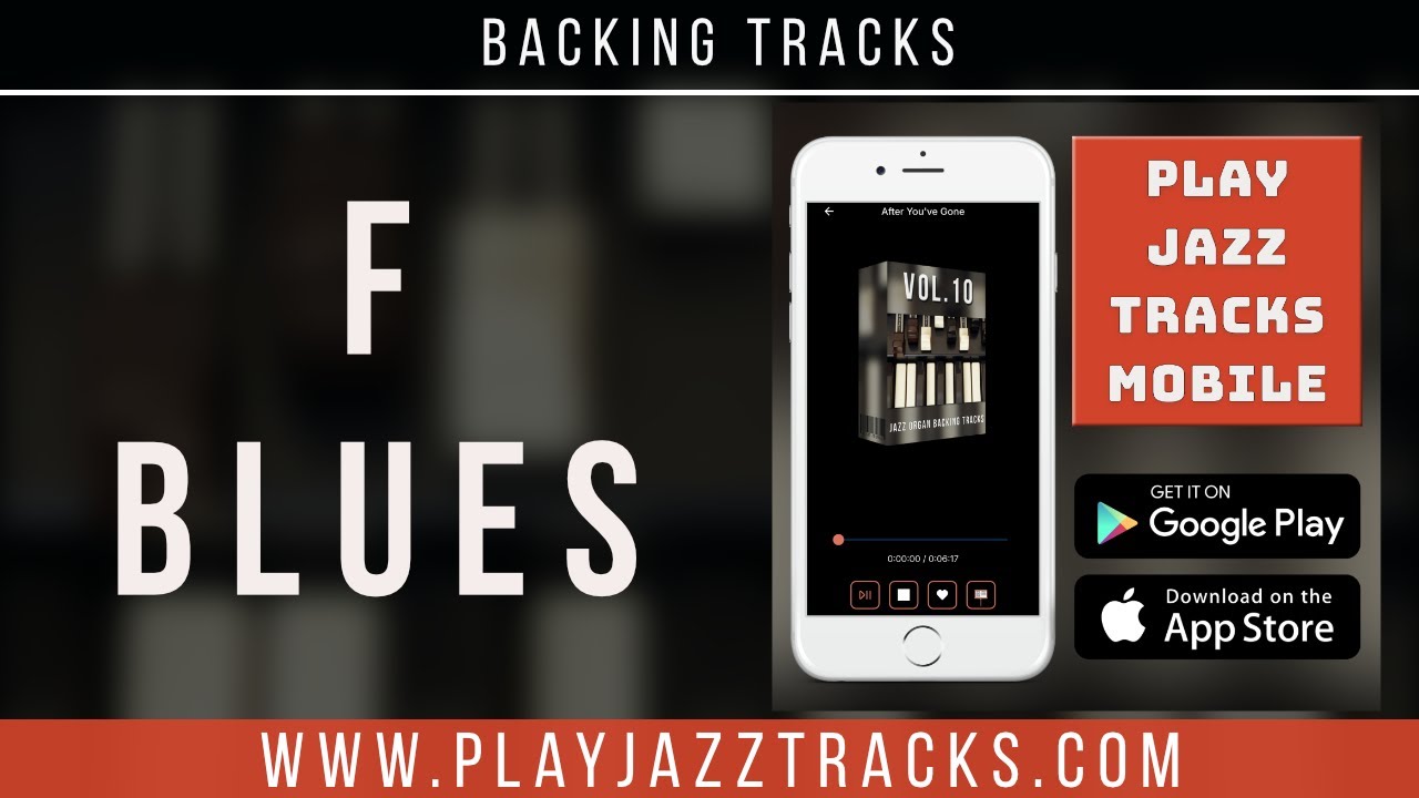 Blues in F - Organ and Drums Backing Track