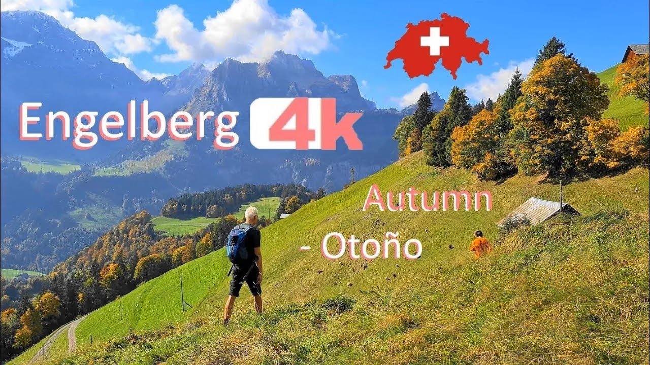🇨🇭 SWITZERLAND   ENGELBERG  PART 2  Walking Tour beautiful villages  hermosos pueblos 🇨🇭