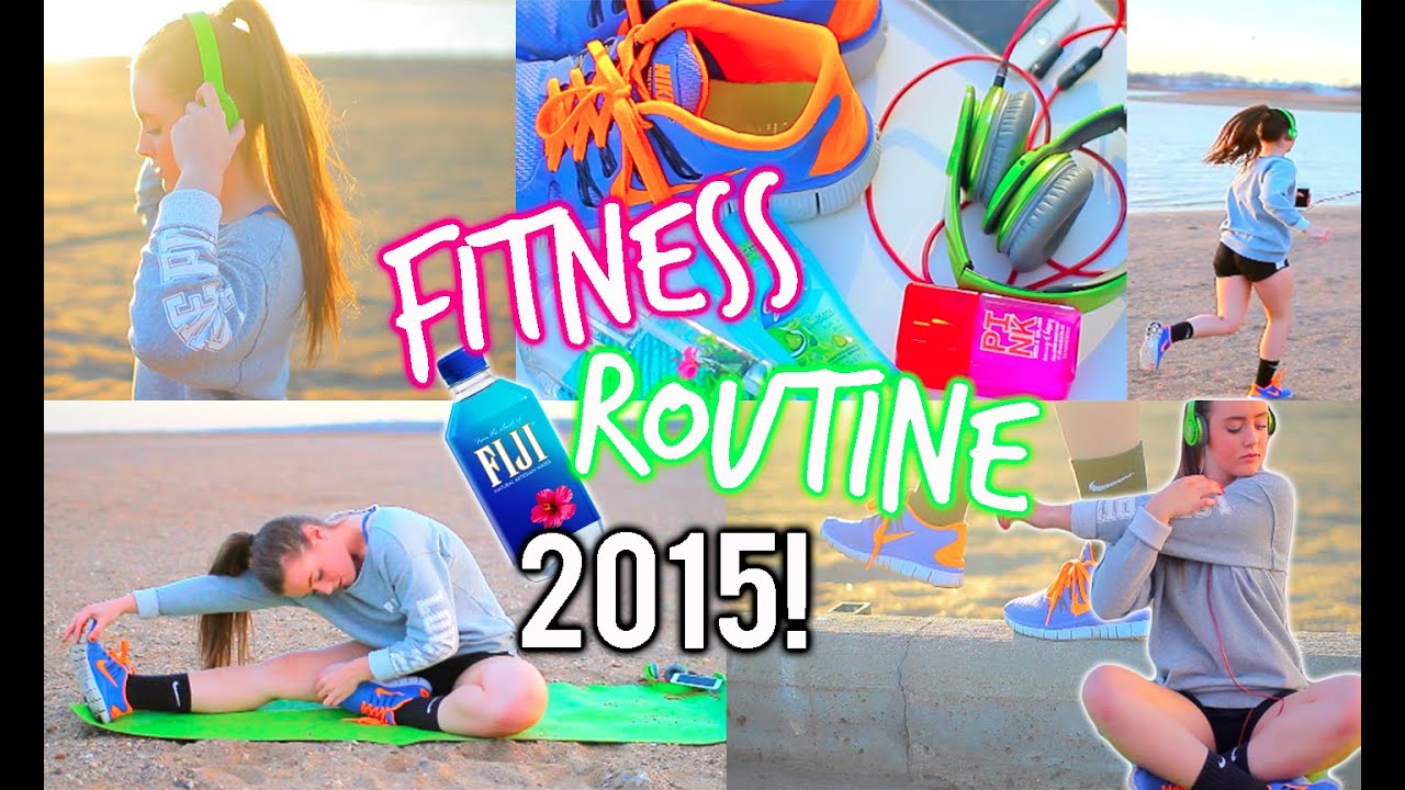 My Fitness Routine 2015 + Essentials! | Breezylynn08