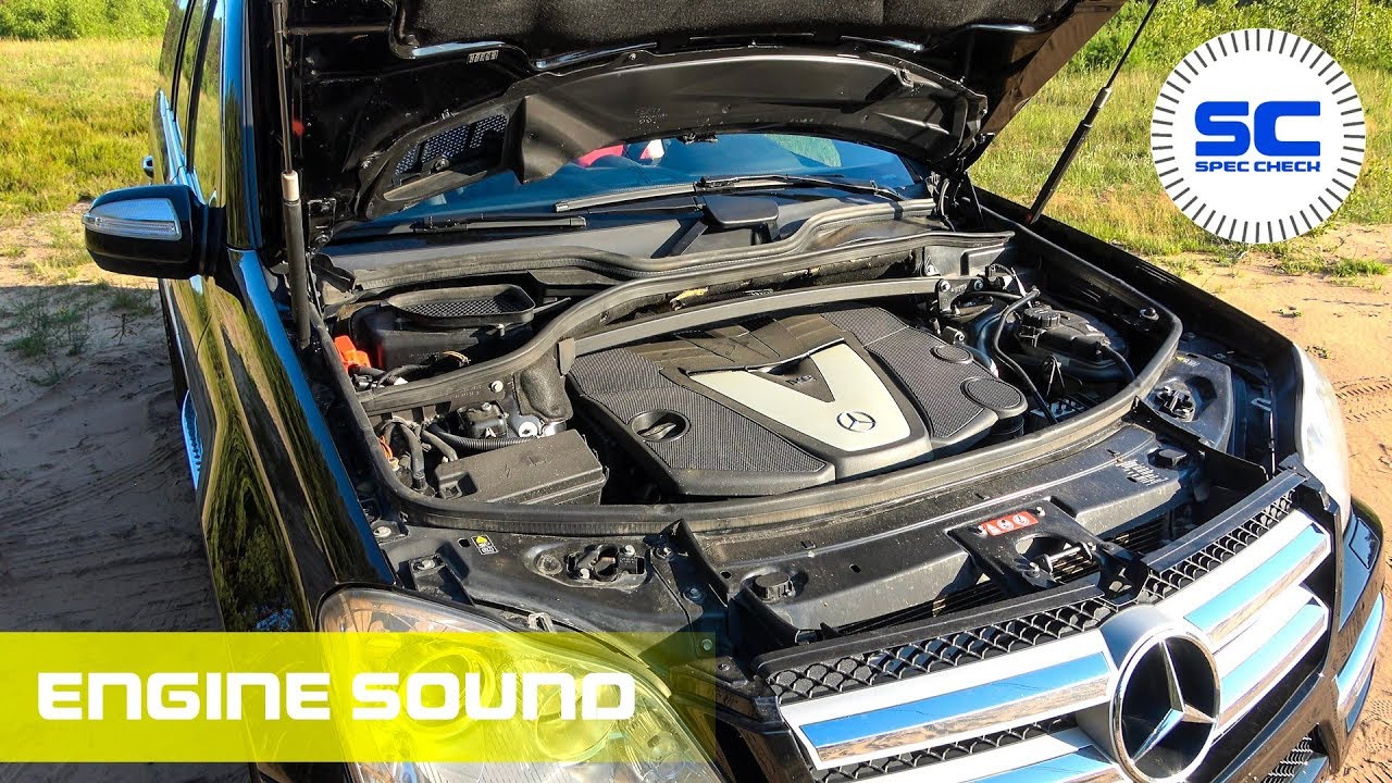 Mercedes GL320 CDI 4MATIC 165Kw 224PS Engine Sound TEST