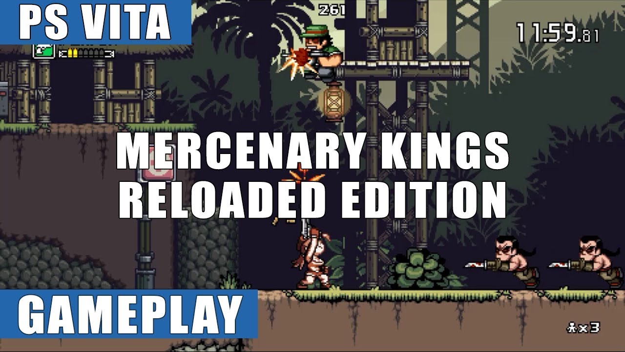 Mercenary Kings Reloaded Edition PS Vita Gameplay