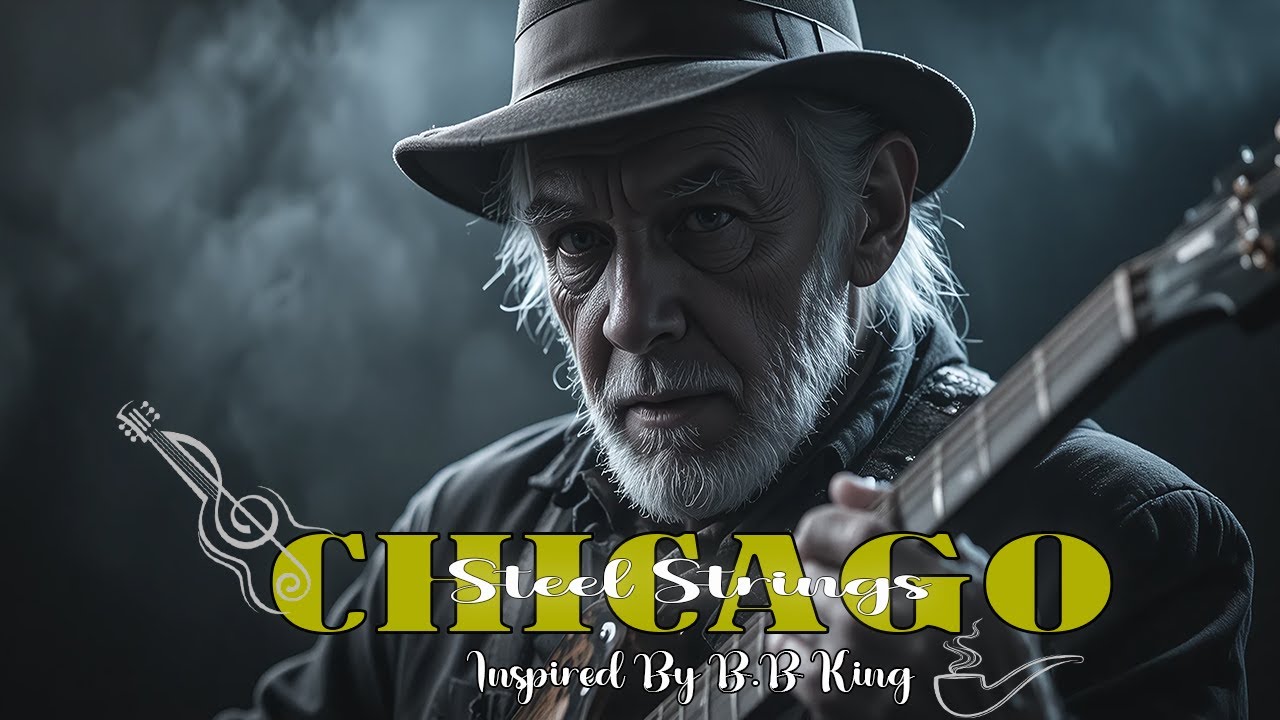 Empty Streets Chicago Blues | Slow Midnight Blues – Steel Strings Chicago