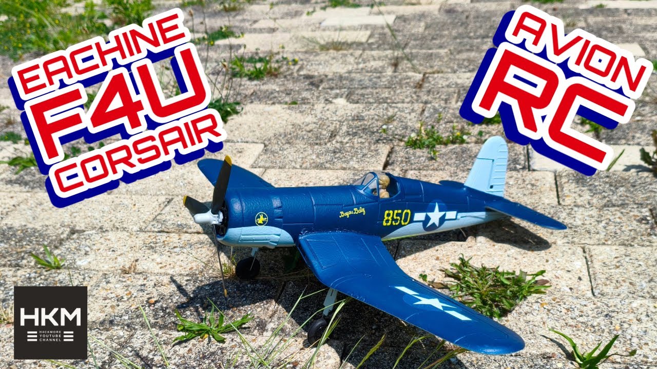 Eachine / Volantex RC F4U CORSAIR : Un petit avion RC au top !