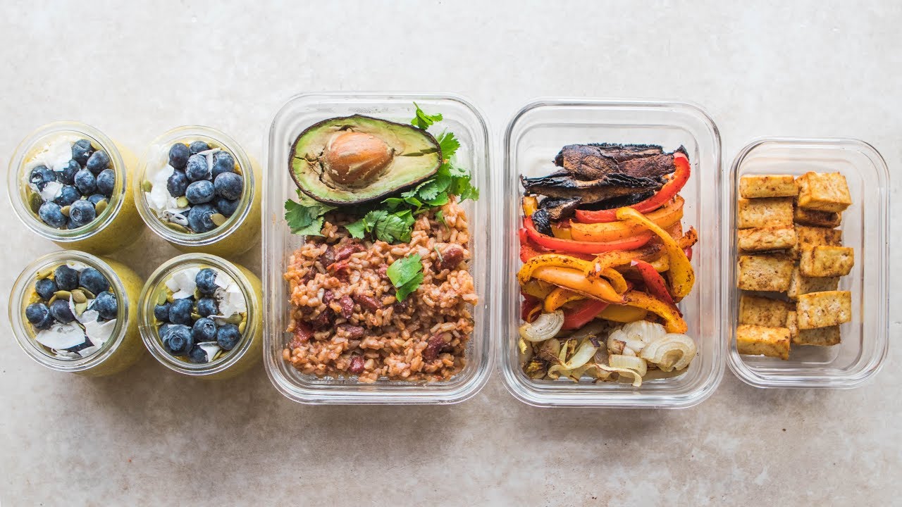 Easy Vegan Meal Prep (Healthy + Gluten Free)