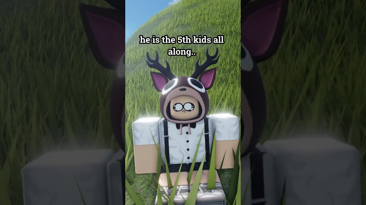 Is the DEER actually the 5th kid in Roblox 99 Nights in the Forest..