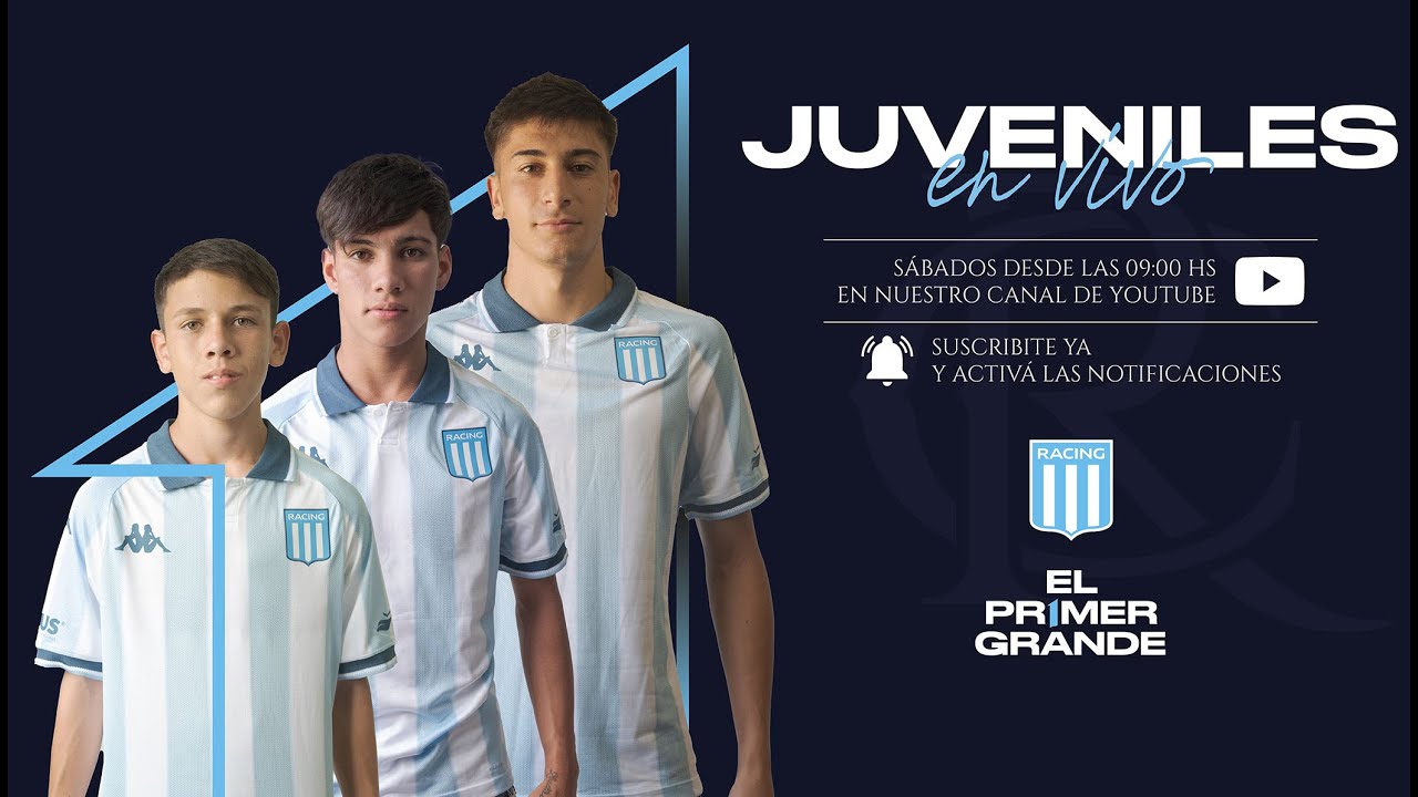 Torneo Juveniles 2025 | EN VIVO | Fecha 12 - Racing Club vs River Plate (Predio Tita Mattiussi)