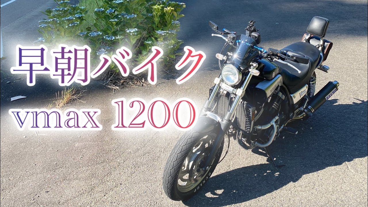 【vmax 1200 】　朝活vmax 1200 