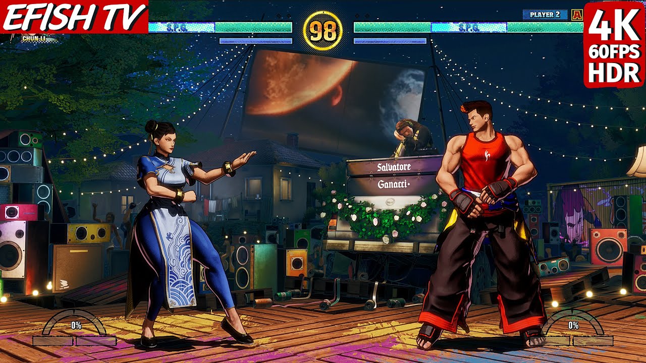 Chun-Li vs Kim Dong Hwan (Hardest AI) - Fatal Fury: CotW