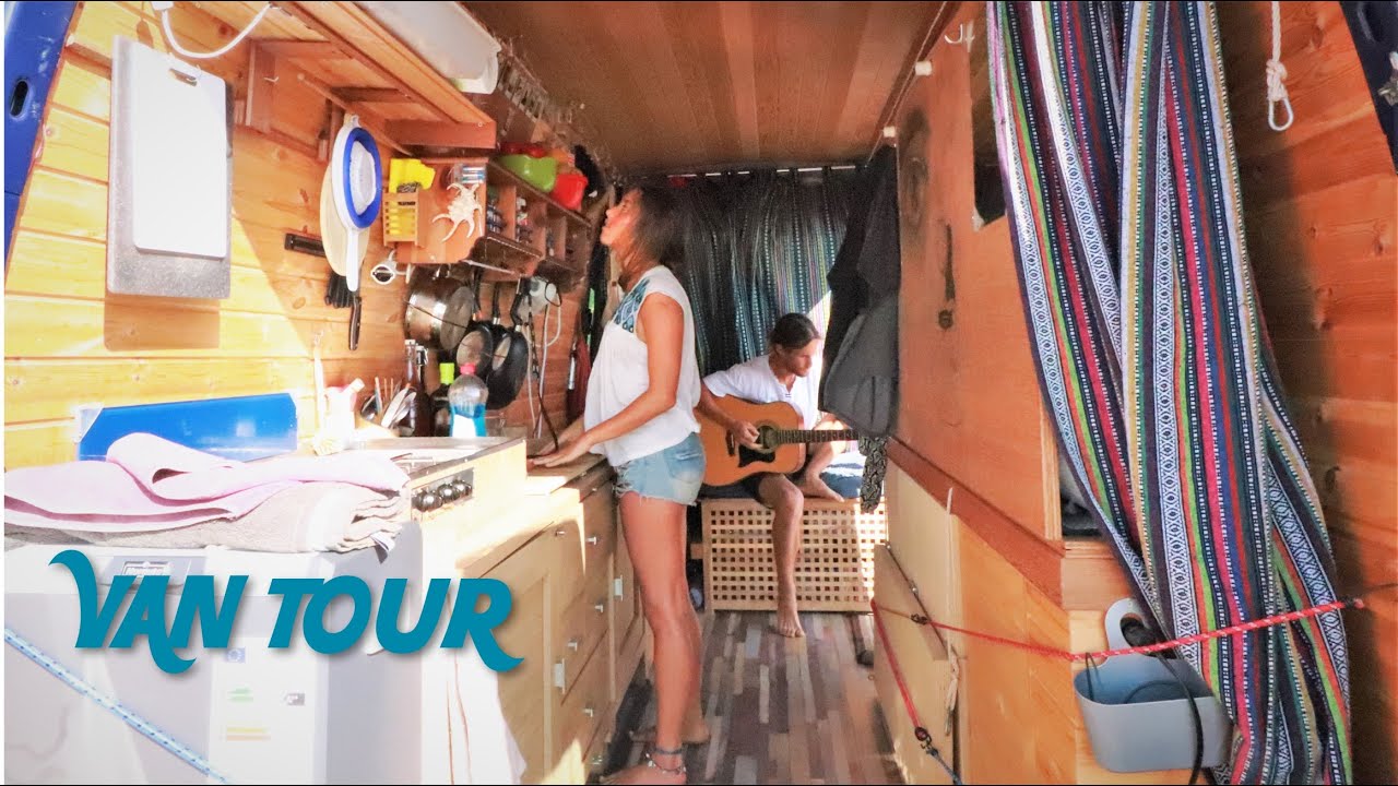 Transformer VAN with Murphy bed and Slide Out Counter  - Van Life in Europe E29