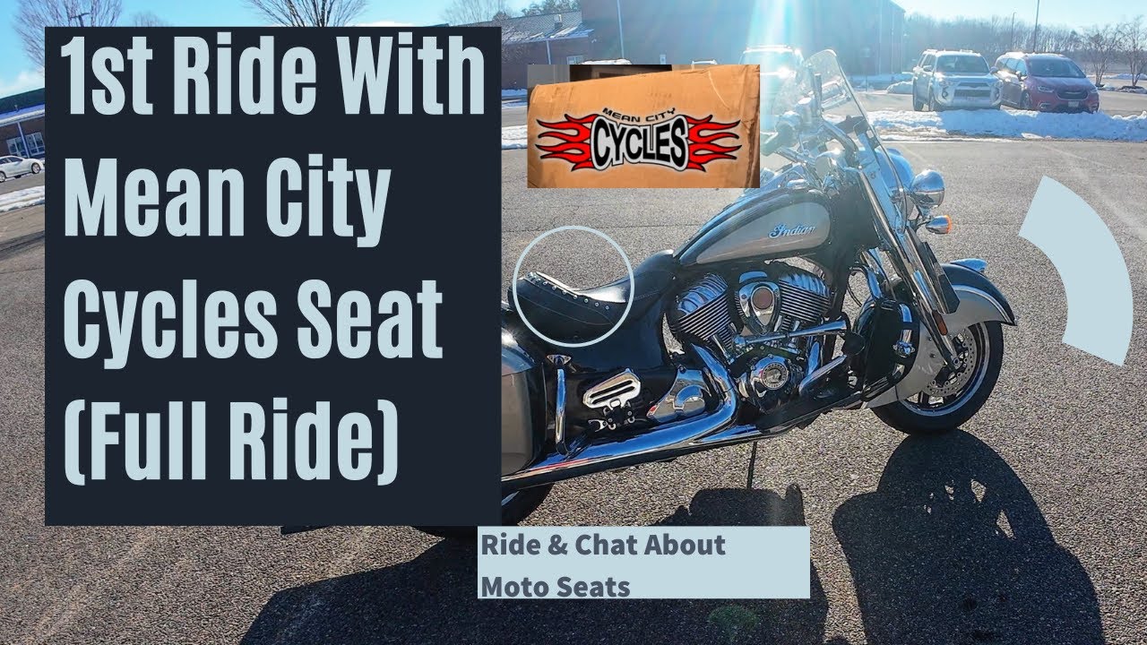 Full Ride Experience: 1st Ride With The Mean City Cycles Double Memory Foam Seat