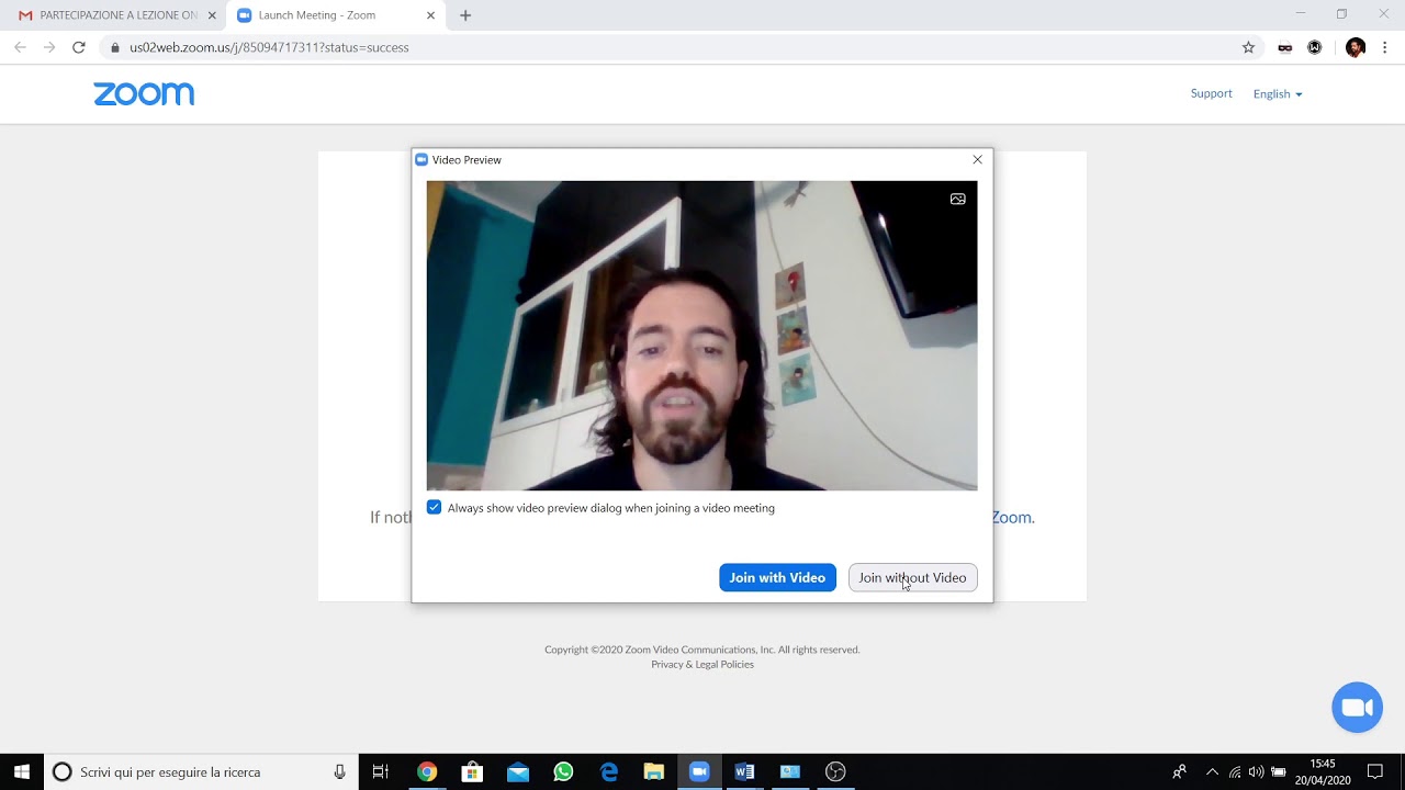 Come usare Zoom da PC per seguire le nostre videolezioni