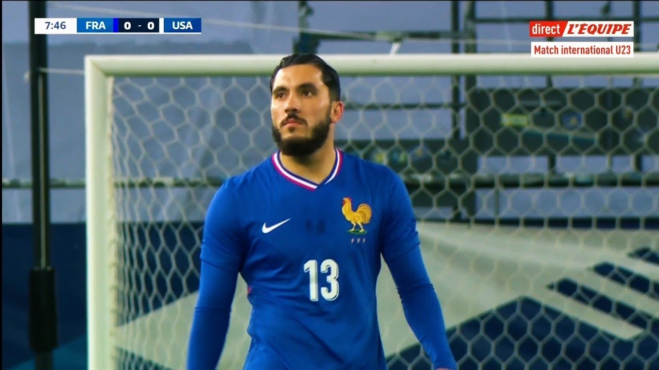 Rayan Cherki  Vs  USA  U23    25/03/2024