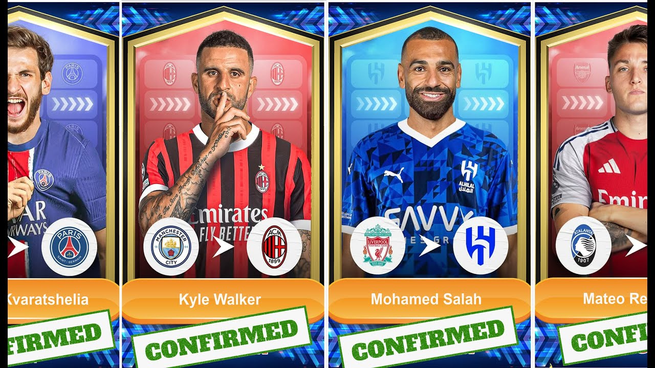 🚨THE LATEST CONFIRMED TRANSFER NEWS AND RUMOURS TRANSFERS WINTER 2025|salah✔️walker✔️retegui✔️