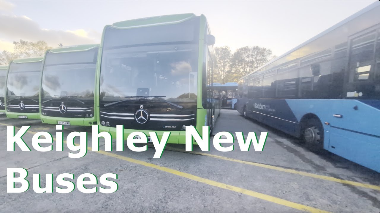 Давайте взглянем на новый парк eCitaro от Keighley
