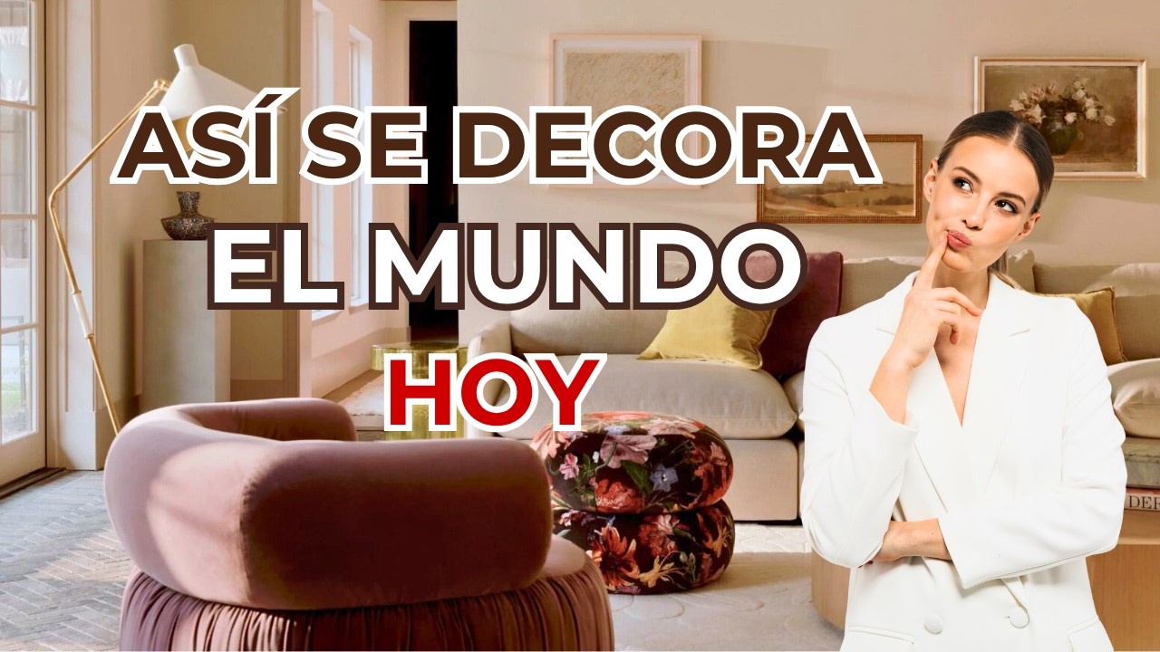 Tendencias decoración 2026 Esto se está usando en Milán, París y Nueva York (Cómo adaptarlo en casa)