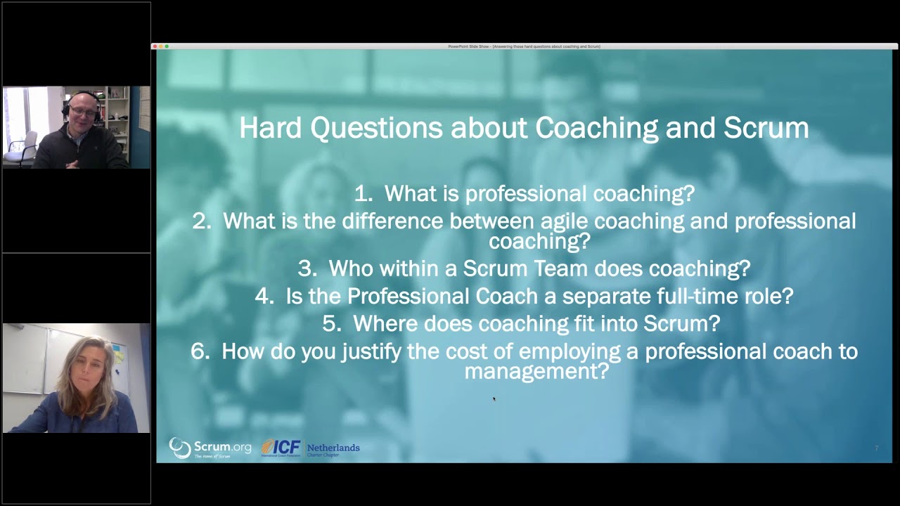 Answering Those Hard Questions About Coaching and Scrum
