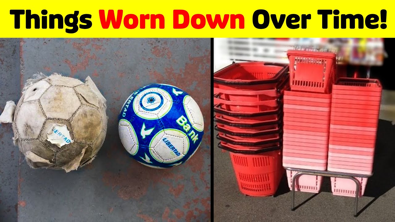 Crazy Photos of Things Worn Down Over Time