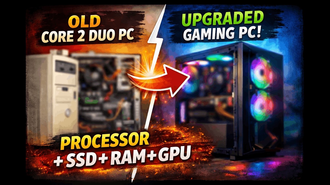 Upgrading 15 Years Old Computer Into Gaming PC || How to Upgrade Old PC