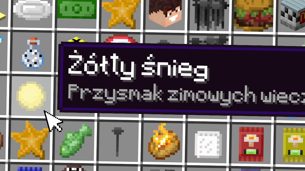 Dodałem ZAKAZANE JEDZENIE do MINECRAFT...
