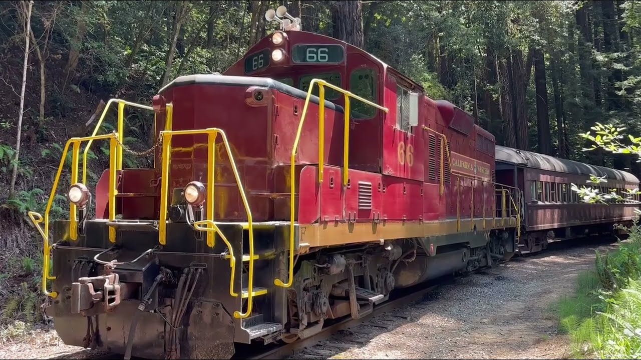 Skunk train Fort Bragg, CA