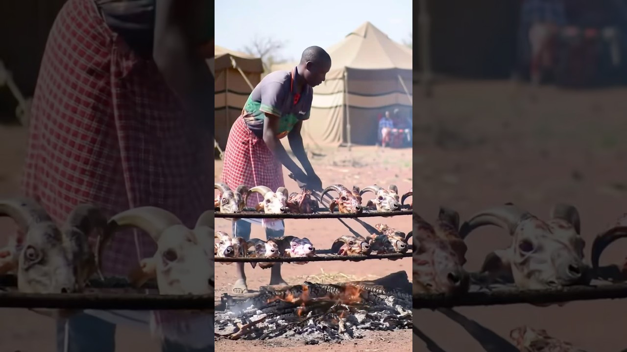 Hadzabe tribe biggest food feast in Africa on marriage | Traditional food | Africa food | Village