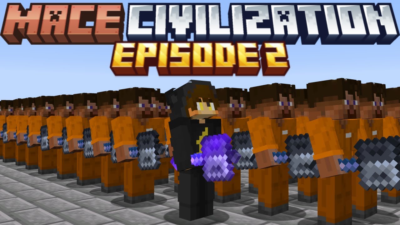 Minecraft, But I Survive MACE PRISON