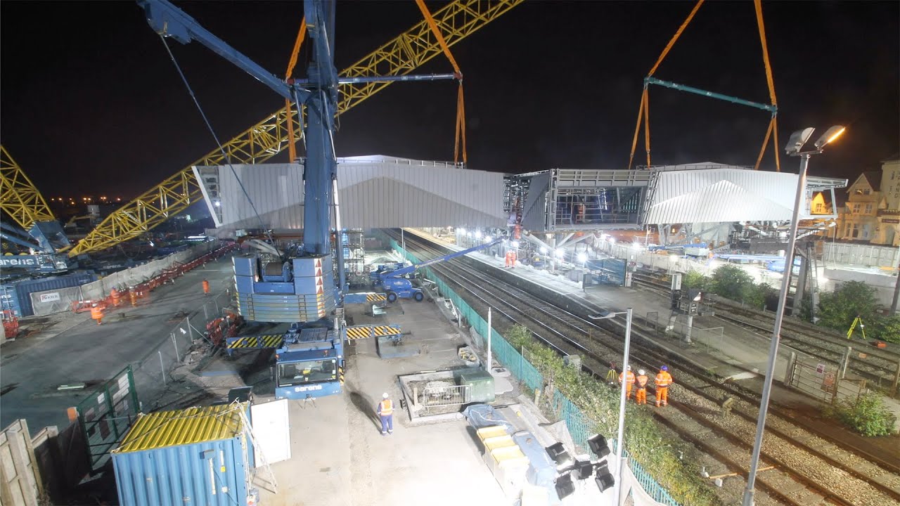 Port Talbot Station Renovation Time-Lapse