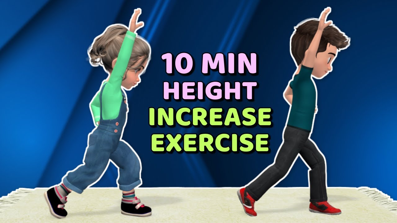 10-MIN HEIGHT INCREASE EXERCISE FOR KIDS