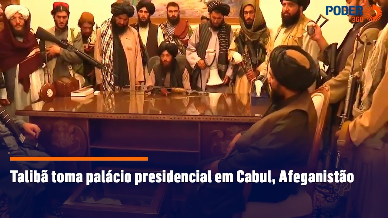 Talibã toma palácio presidencial em Cabul, Afeganistão