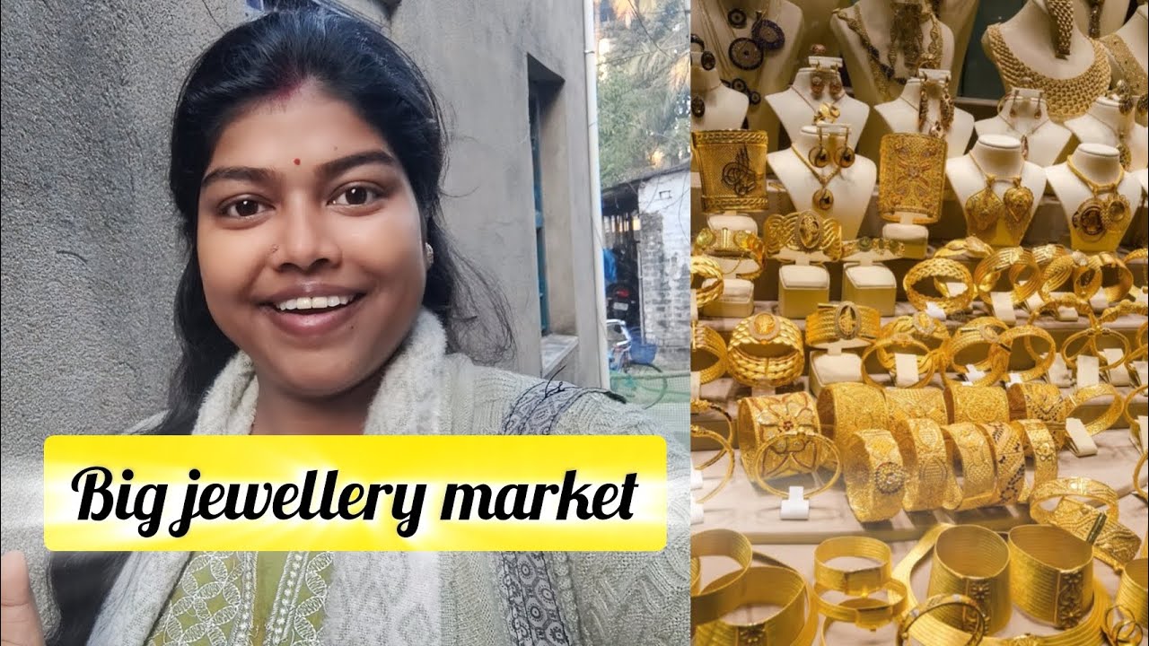 Kolkata Big jewellery market 😃😃 #aninditamahata #subscribers #viralvideo #vlog 