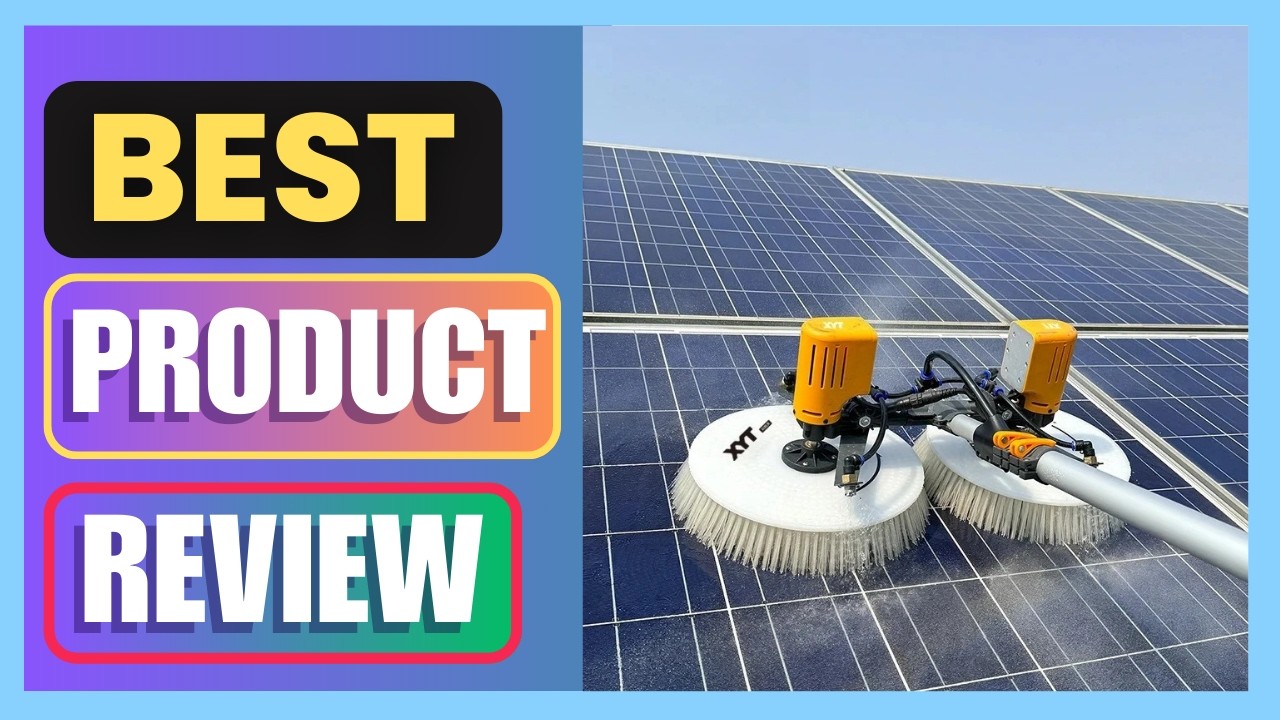 Best XYT Solar Panel Cleaning Washing Machine